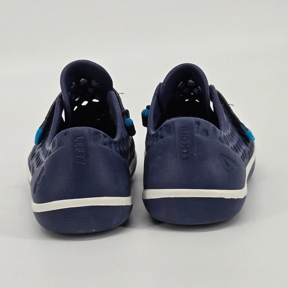 PLAE Mimo Waterproof Injection Molded Kids Water Shoes Navy Blue Size 8C